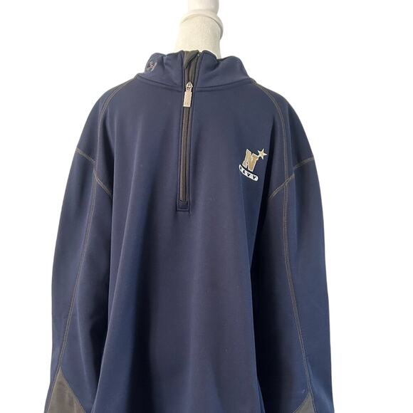 Under Armour - Navy Logo - Quarter Zip - XXL - Picture 1 of 2